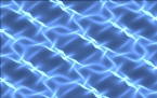Blue electric fence abstract pattern generator
